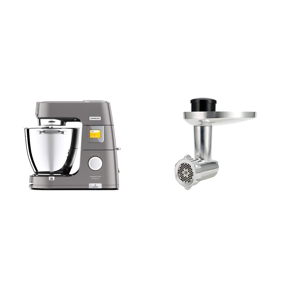 Stand Mixer 7.4 Qt 5.3 Qt 1400W 6 Speeds Touch Screen Silver
