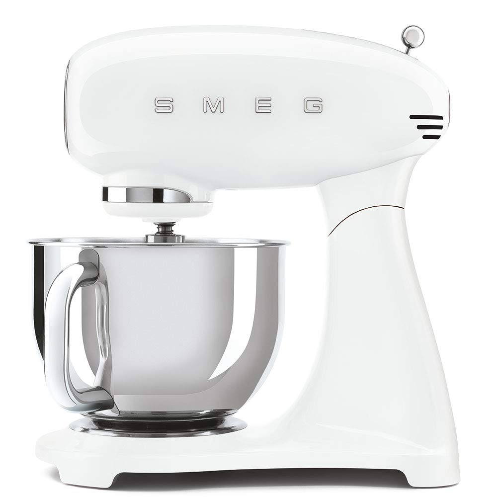 Stand Mixer 800W 5.1 Qt 10 Speeds Planetary Action Stainless Steel Bowl Red
