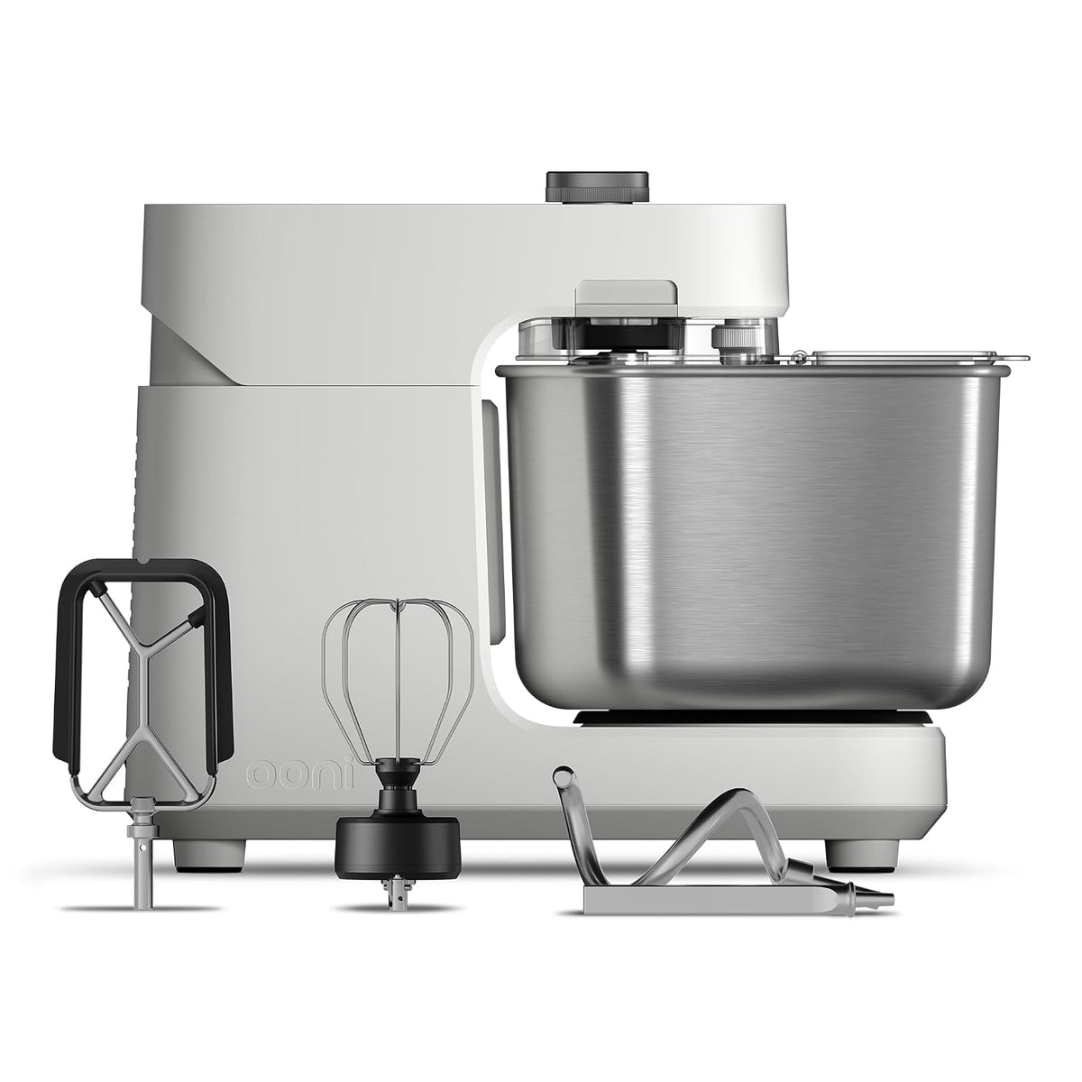 Spiral Mixer 7.7 Qt 58 Speeds Dough Hook Beater Whisk Charcoal Gray