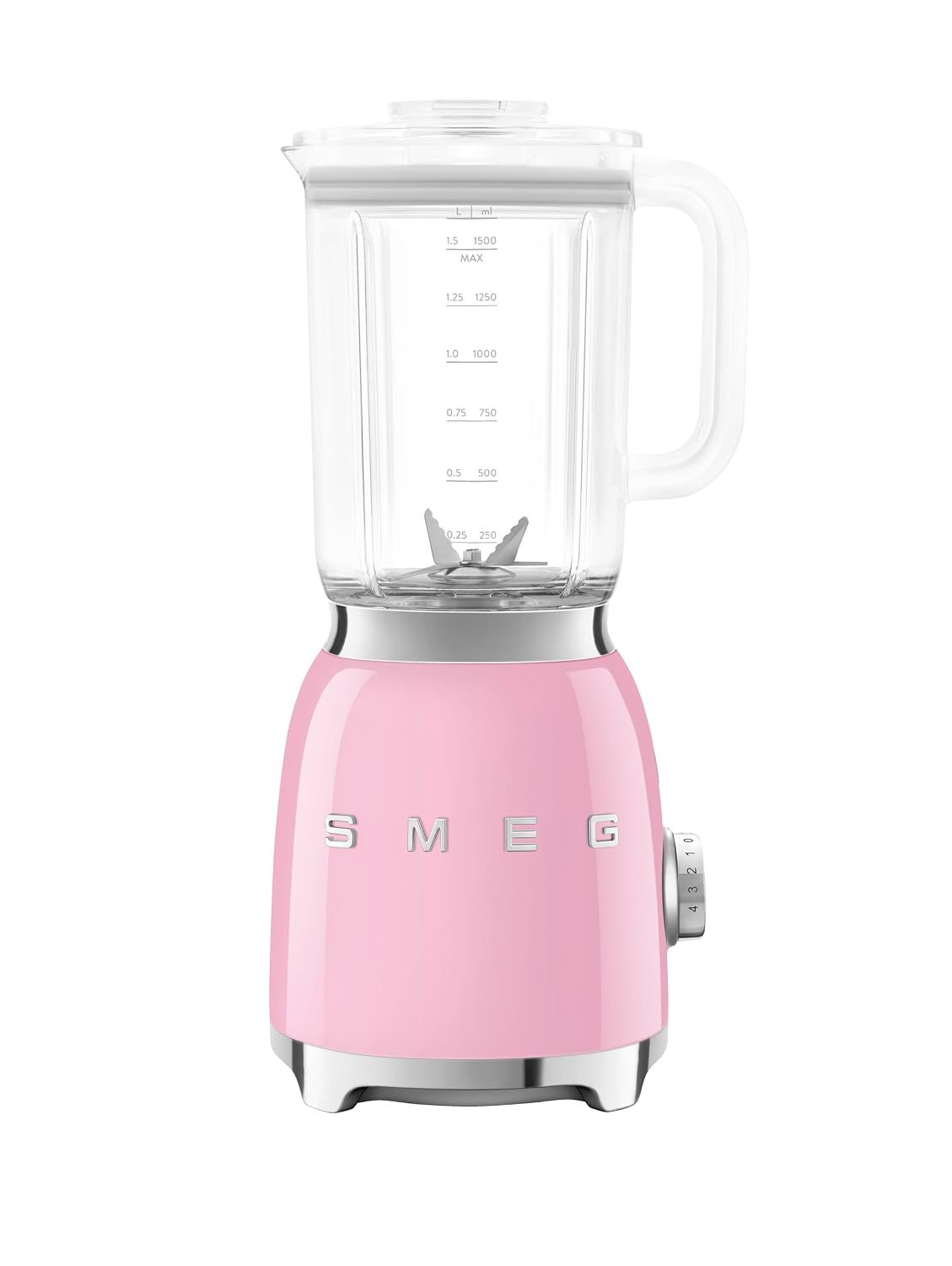 Retro Blender 1.6 Qt 800W 4 Speed 3 Programs White