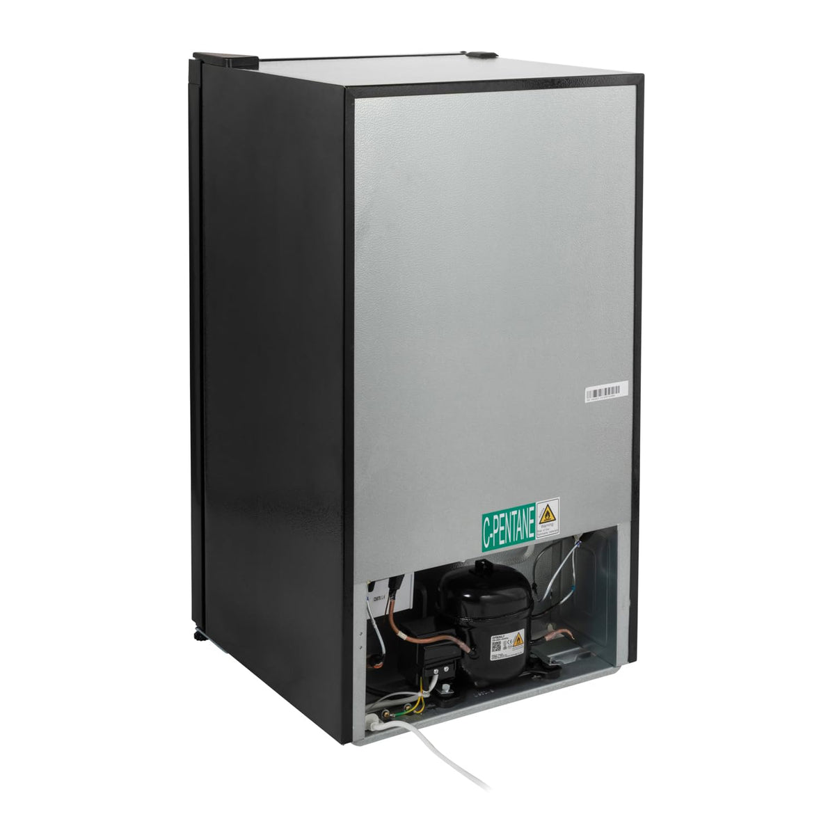 Undercounter Freezer 2.1 cu ft Freestanding With Reversible Door Black