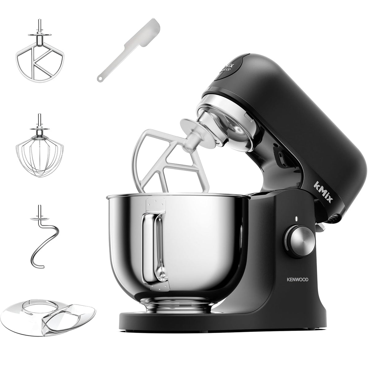 Stand Mixer 5.3 Qt 1000W 6 Speed Cream