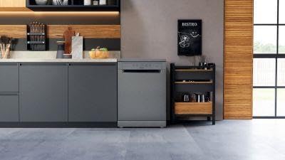 Freestanding Dishwasher 14 Place Settings 46dB Eco Program Touch Panel Stainless Steel