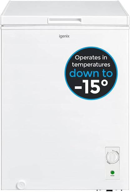 Freestanding Chest Freezer 3.5 cu ft White