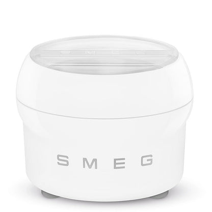 Ice Cream Maker Accessory 1.2 Qt For Smeg Stand Mixer White