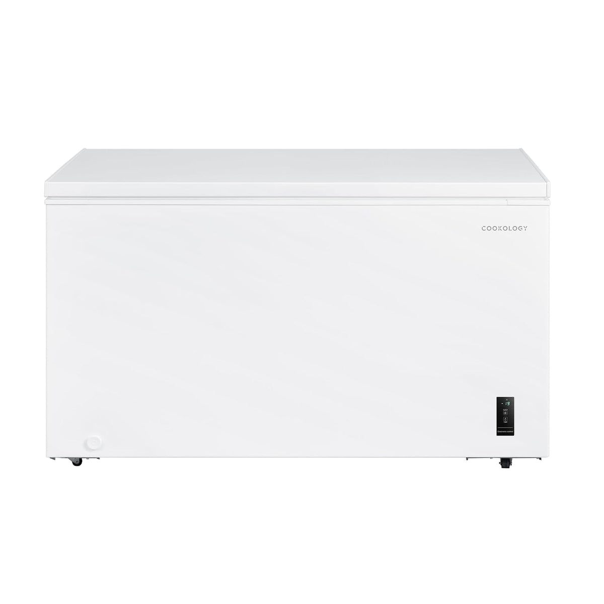 Freestanding Chest Freezer 3.5 cu ft Adjustable Thermostat Black