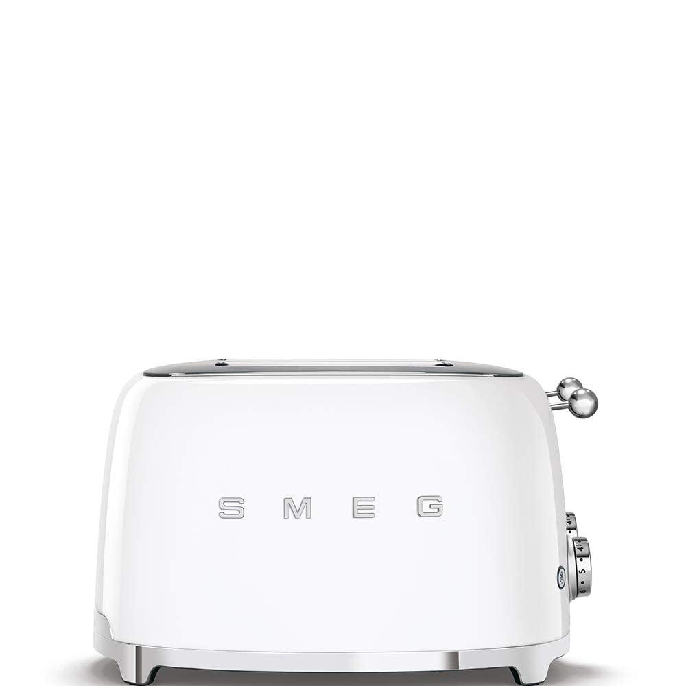 Retro Style Kettle And Toaster Set 1.8 Qt 3000W 4-Slice 2000W White