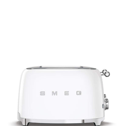 Retro Style Kettle And Toaster Set 1.8 Qt 3000W 4-Slice 2000W White