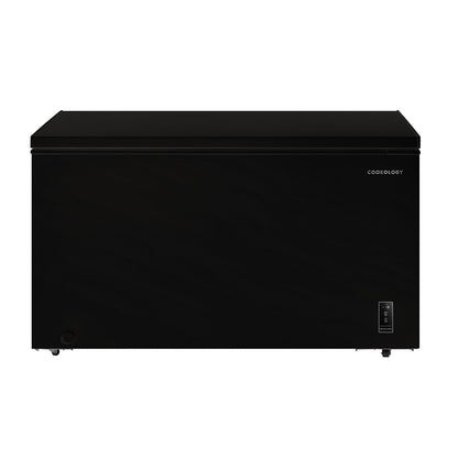 Freestanding Chest Freezer 3.5 cu ft Adjustable Thermostat Black