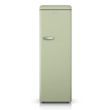 Tall Larder Fridge 337L 5 Shelves Frost Free Green