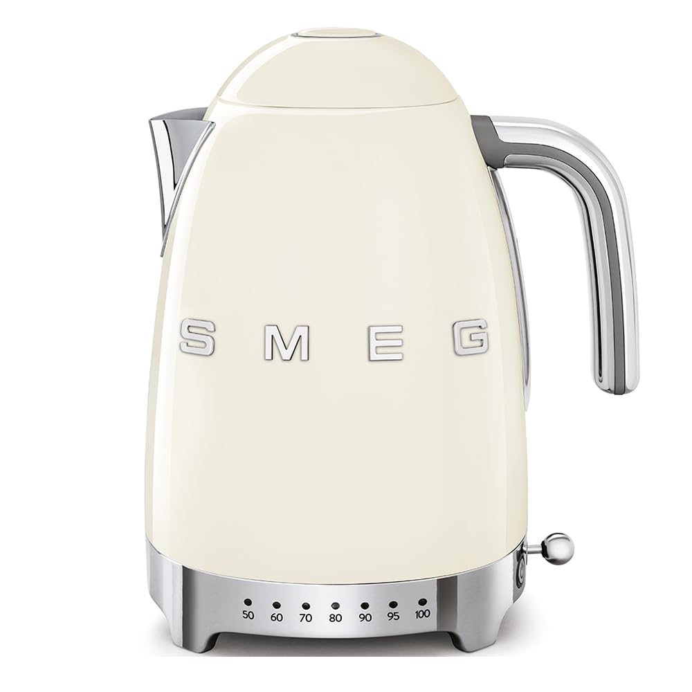 Variable Temperature Kettle 1.8 Qt 1000W 360° Rotatable Base Black