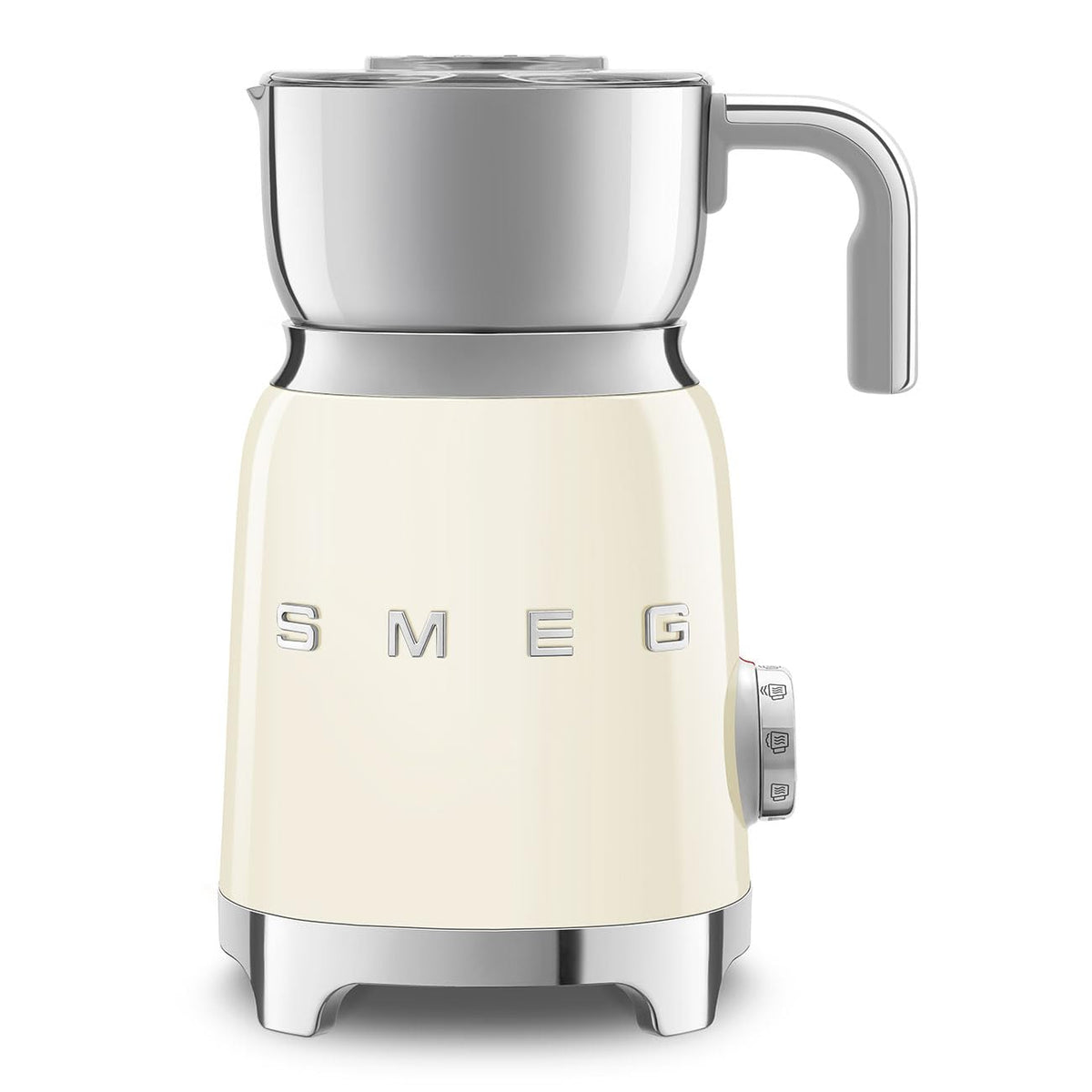Induction Milk Frother 500W 20.3 fl oz Stainless Steel White
