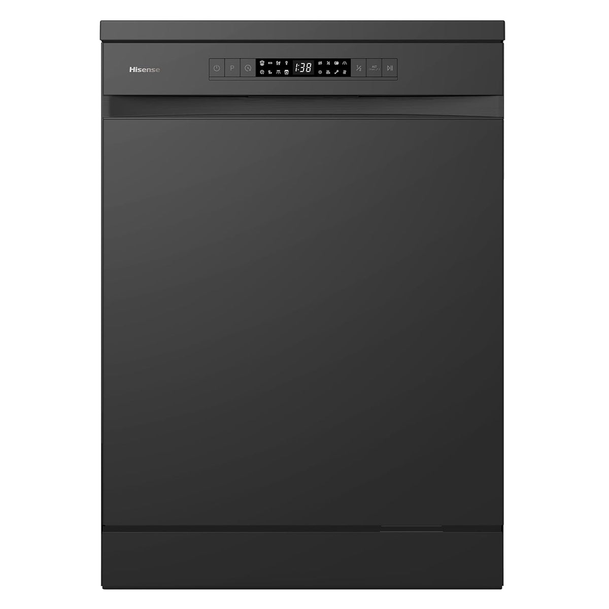 Freestanding Dishwasher 13 Place Settings 23.6in Black