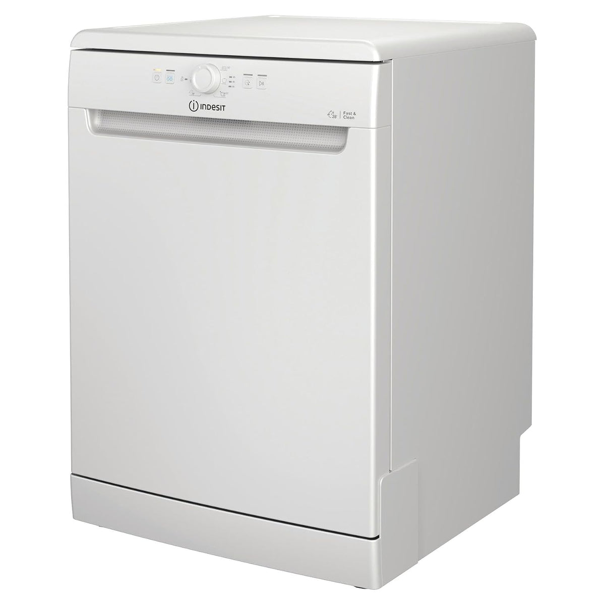 Freestanding Dishwasher 10 Qt 5 Programs 23.6in Wide White