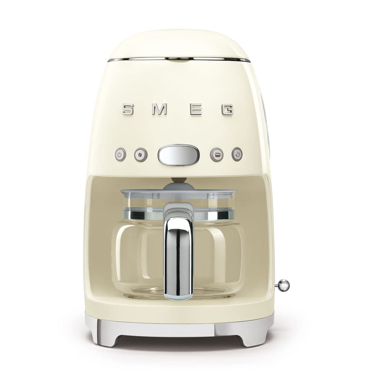 Drip Coffee Machine 1.5 Qt 1050W 10 Cup Auto-Start Cream