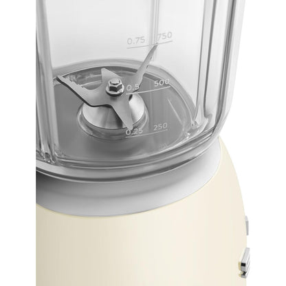Retro Jug Blender 1.6 Qt 800W 4 Speeds 3 Programs Cream