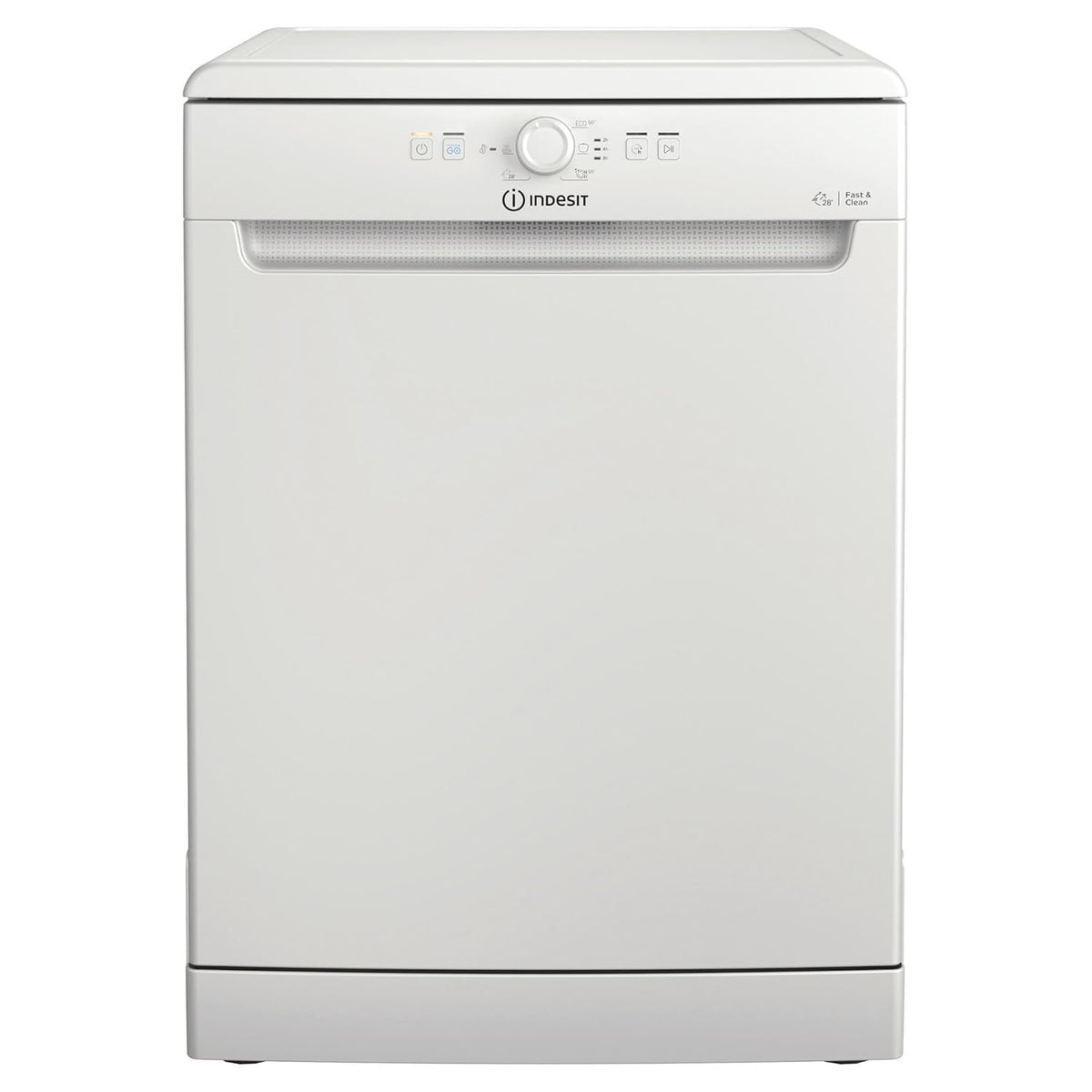 Freestanding Dishwasher 10 Qt 5 Programs 23.6in Wide White