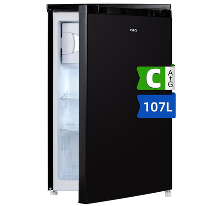 Upright Freezer 3.2 cu ft Reversible Door Adjustable Thermostat Black