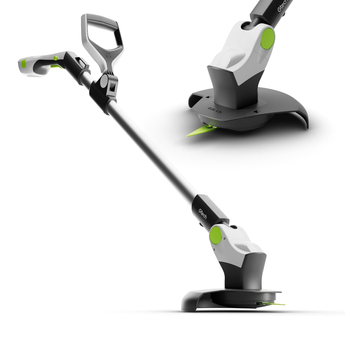 Cordless Pole Hedge Trimmer 20.9in 18V 60 Mins Runtime Adjustable Head