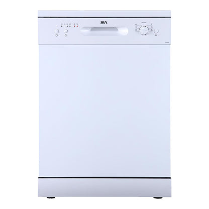 Freestanding Dishwasher 17.7in 9 Place Settings 4 Programs Black