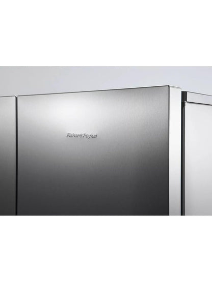 Freestanding French Door Fridge Freezer 20.1 cu ft 35.4in Stainless Steel