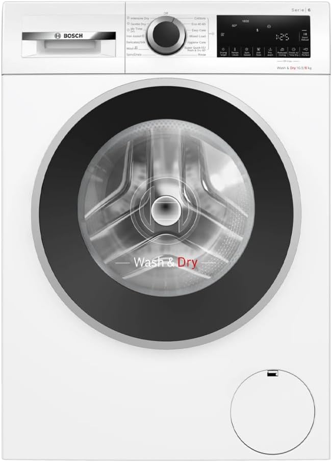 Freestanding Washer Dryer 23.1/13.2lb 1400rpm AntiStain White