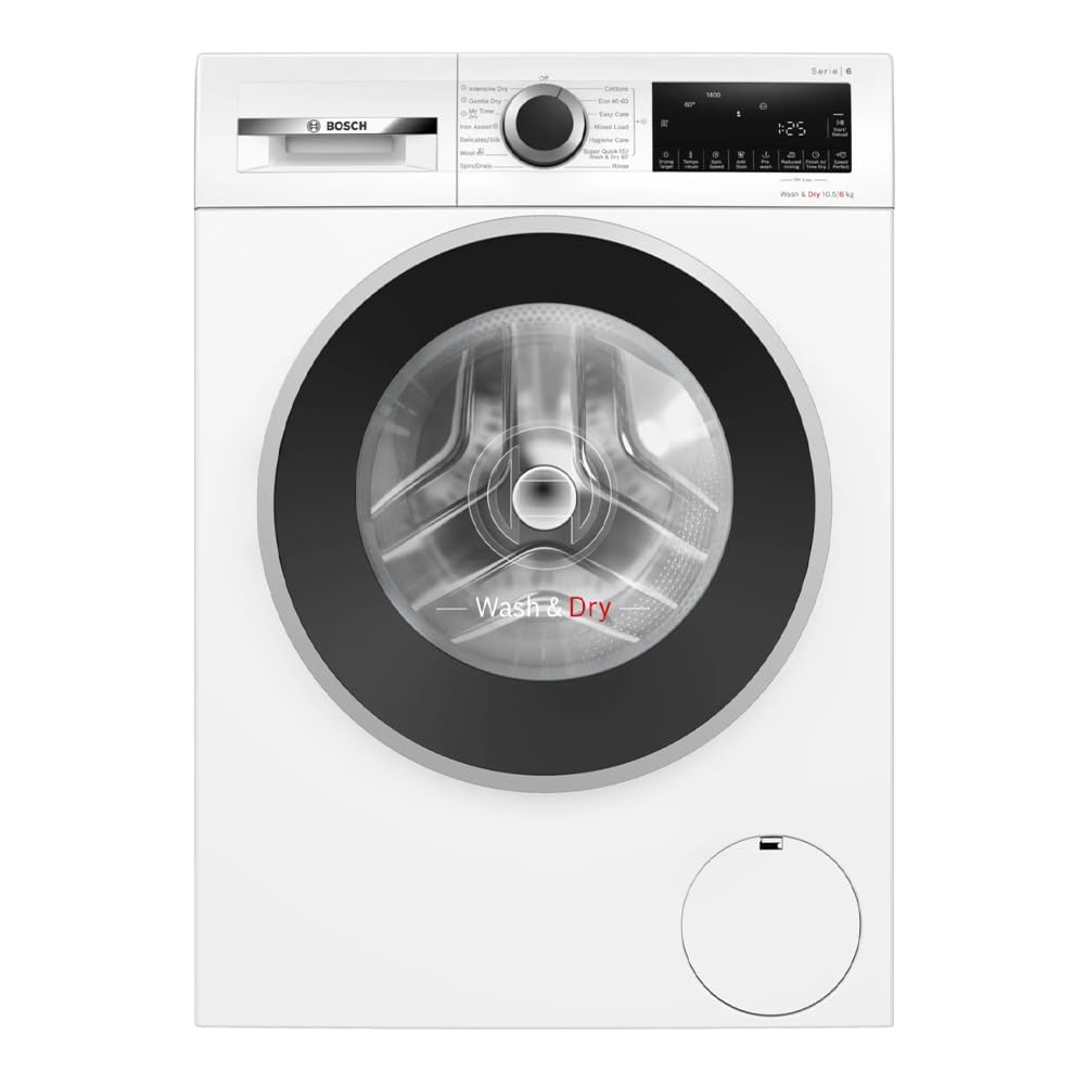 Freestanding Washer Dryer 23.1/13.2lb 1400rpm AntiStain White
