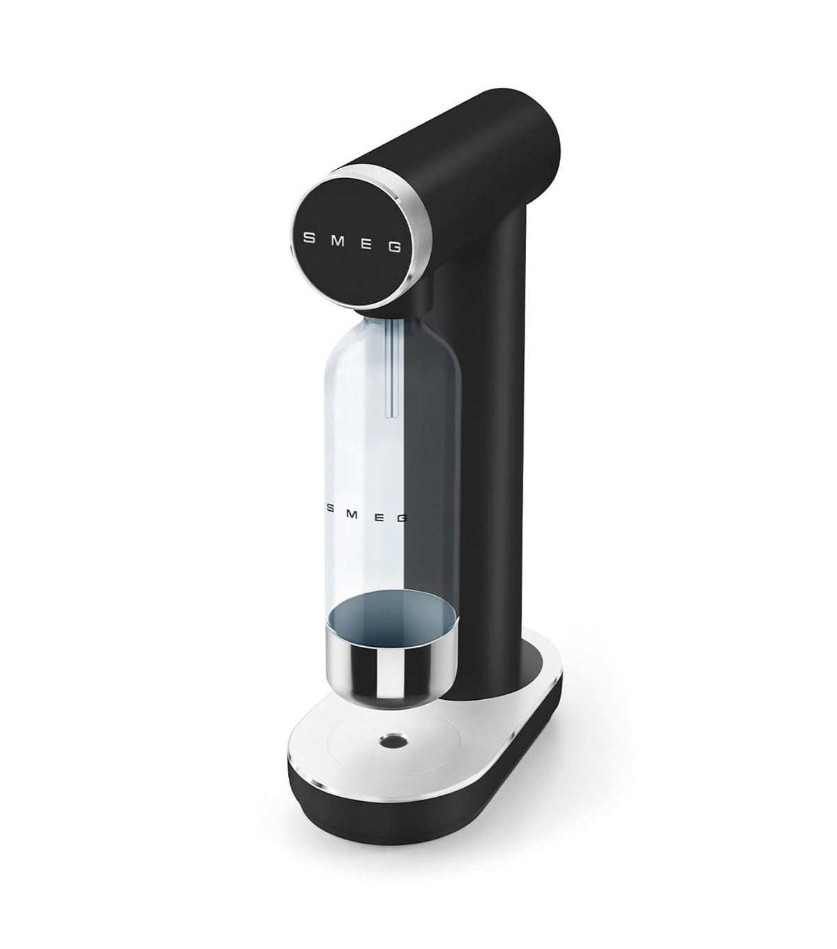 Soda Maker 27.1 fl oz Manual Carbonation Non-Slip Feet Matte Black