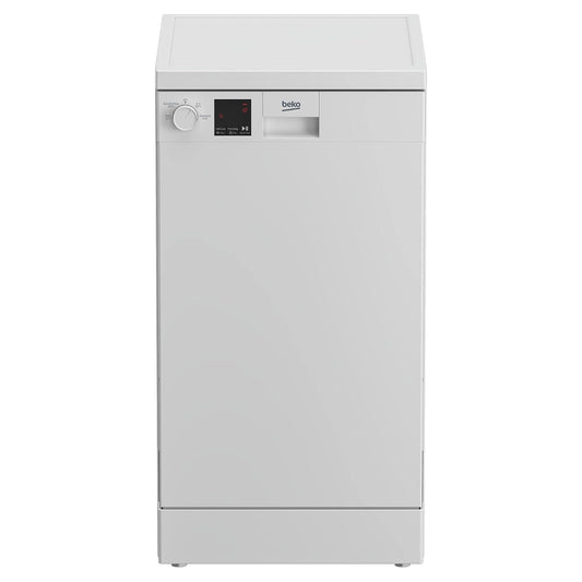 Freestanding Dishwasher 4 Place Settings 17.6in White E Rated