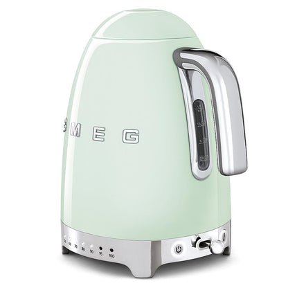 Kettle 1.8 Qt 3kW Acoustic Alarm Pastel Green & Toaster 4 Slice 2kW Pastel Green
