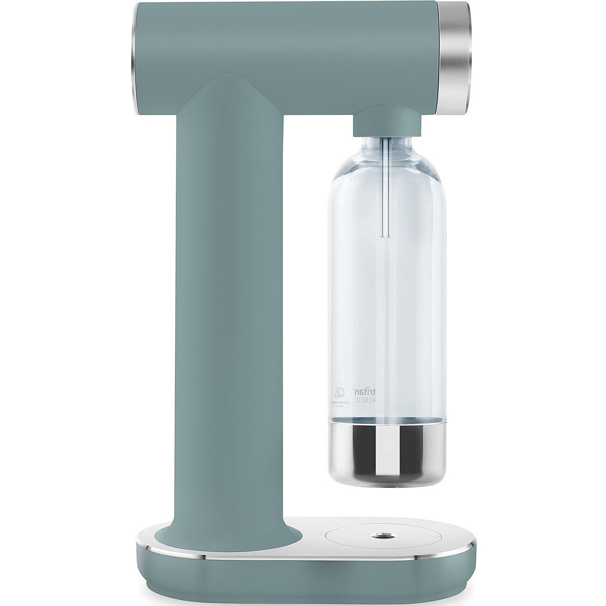 Soda Maker 27.1 fl oz Non-Slip Feet Space Saving Design Emerald Green