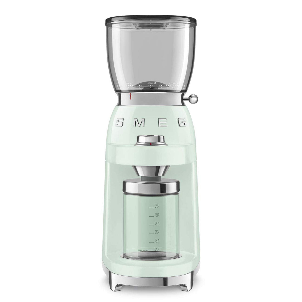 Coffee Grinder 150W 30 Grind Levels Conical Burr Pastel Blue