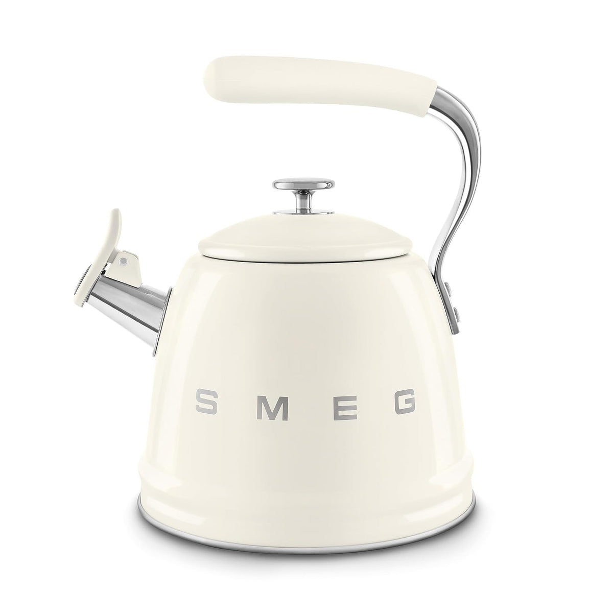 Whistling Kettle 2.4 Qt Stainless Steel Cream