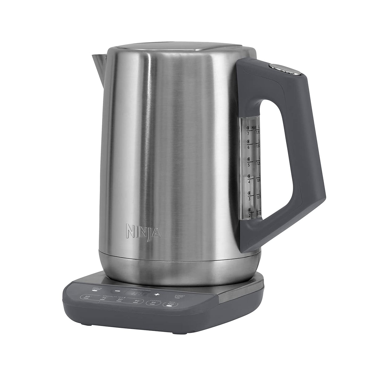 Temperature Control Kettle 1.8 Qt 3000W Rapid Boil Stainless Steel