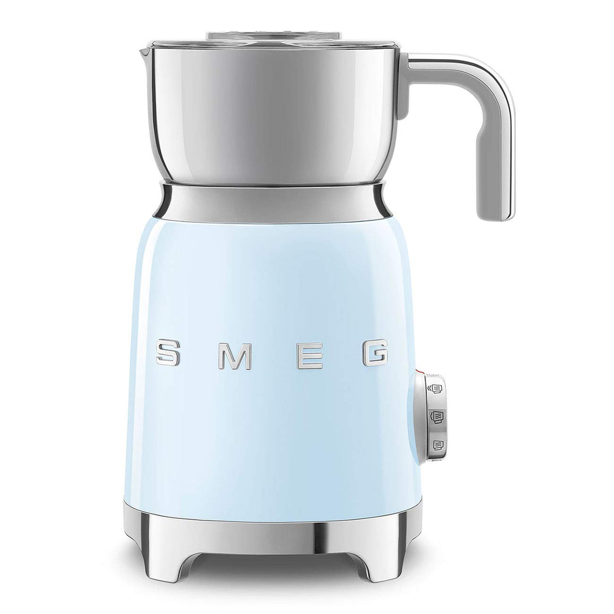 Induction Milk Frother 500W 20.3 fl oz Stainless Steel White