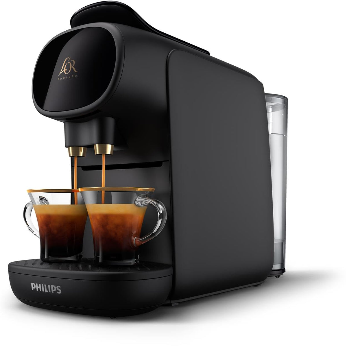 Capsule Coffee Machine Double Shot 19 Bar 1.5 Qt Black