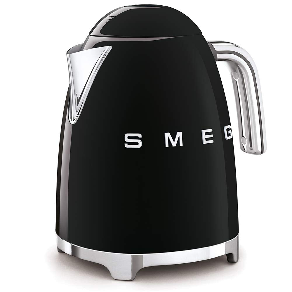 Retro Style Kettle 1.8 Qt 3kW 360 Swivel Base Black