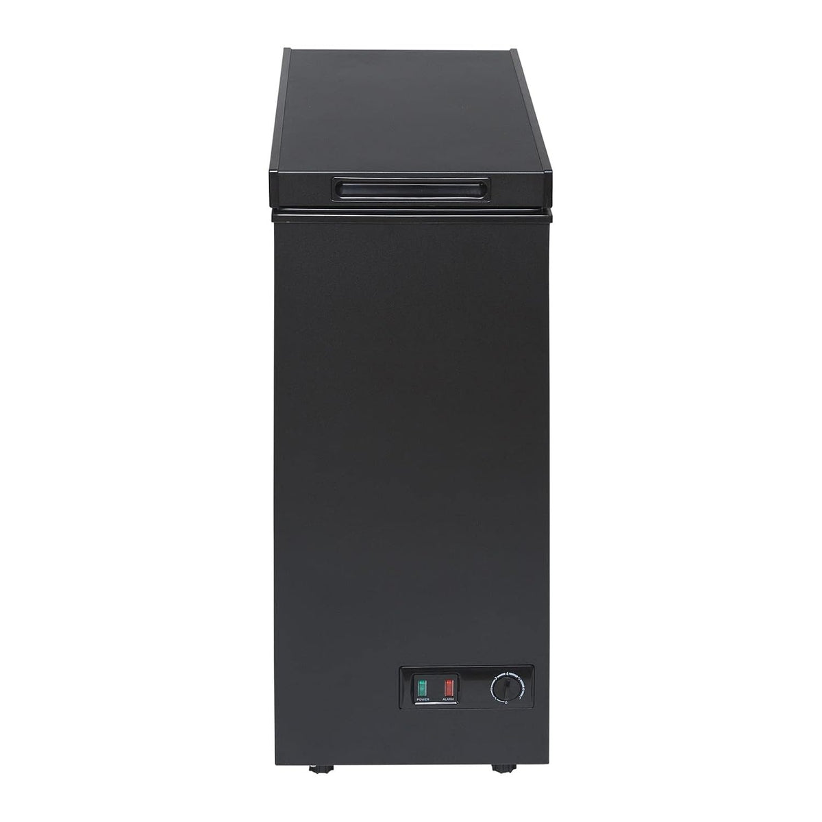 Chest Freezer 2.1 cu ft Slimline Compact Manual Defrost Black
