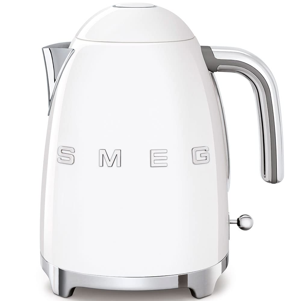 Retro Style Kettle And Toaster Set 1.8 Qt 3000W 4-Slice 2000W White