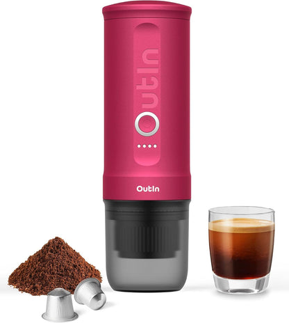 Portable Espresso Machine 20 Bar Self-Heating USB-C Space Gray