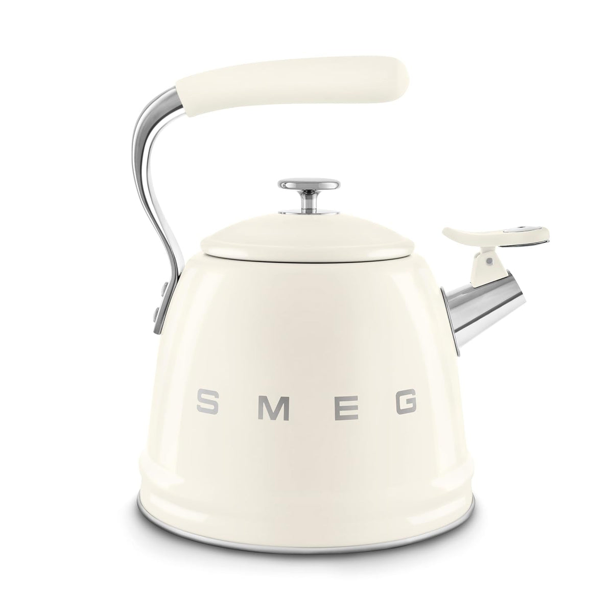 Whistling Kettle 2.4 Qt Stainless Steel Cream