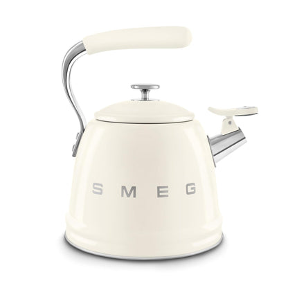 Whistling Kettle 2.4 Qt Stainless Steel Cream