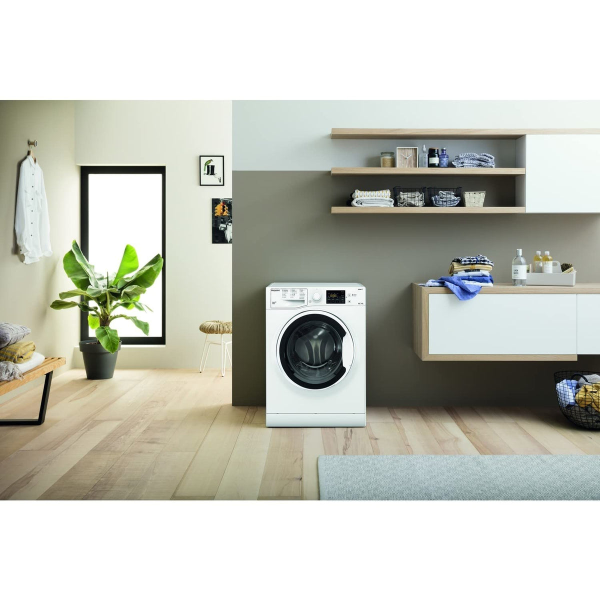 Freestanding Washer Dryer 17.6lb 13.2lb 1400Rpm White