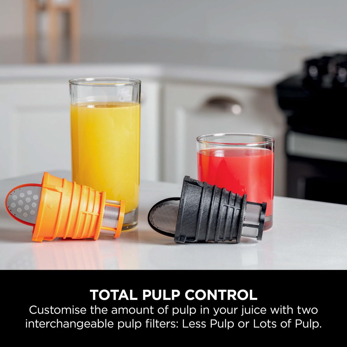 Cold Press Juicer 23.7 fl oz 150W Gray