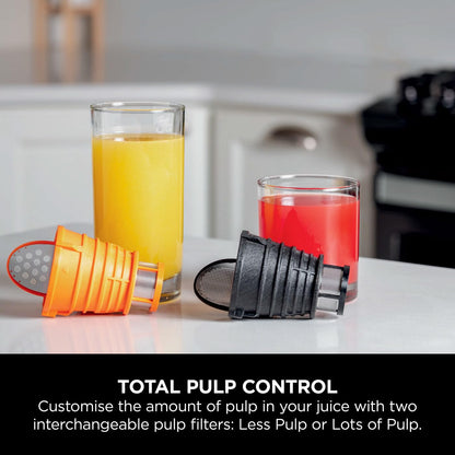 Cold Press Juicer 23.7 fl oz 150W Gray