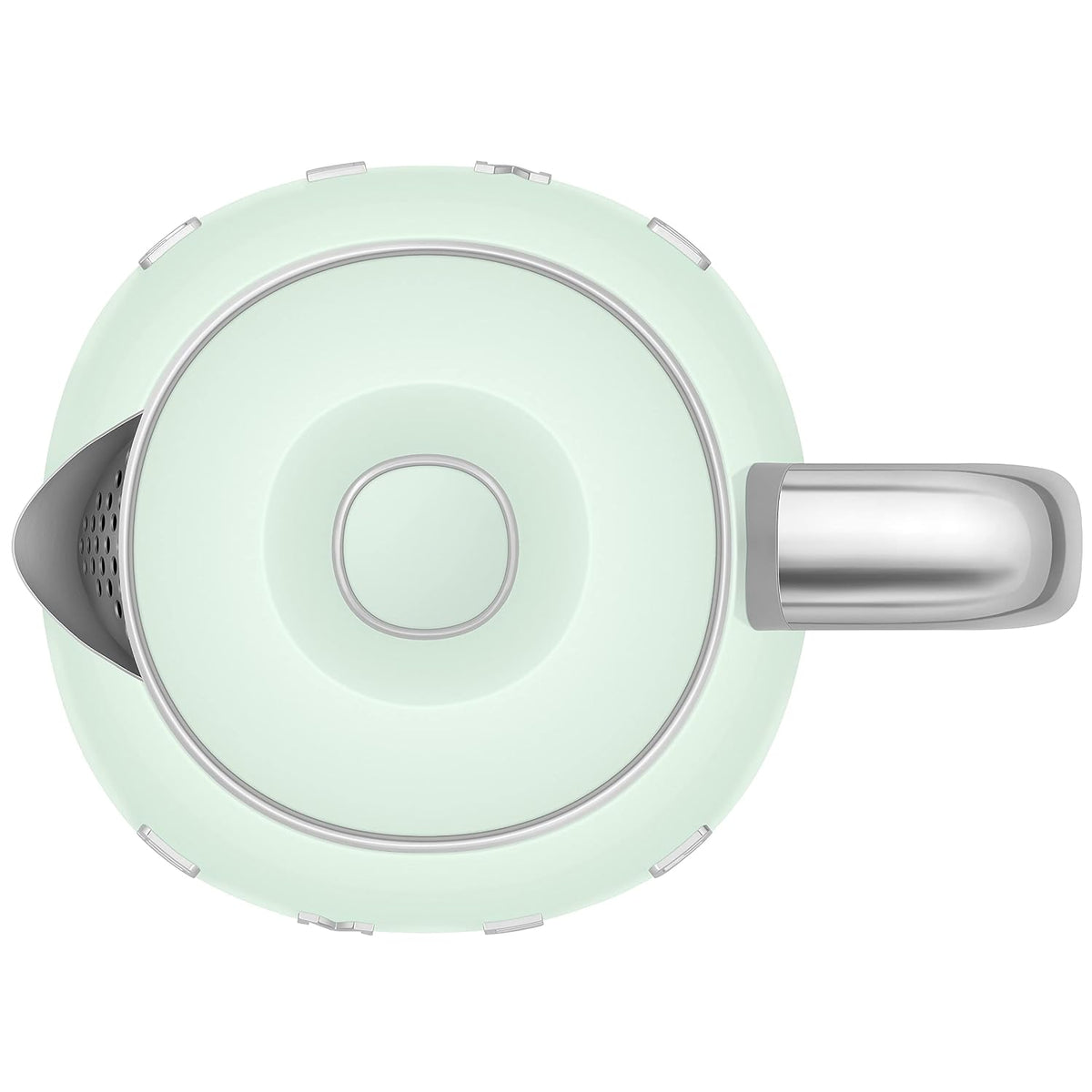 Retro Range Breakfast Set 0.8 Qt Mini Kettle 2-Slice Toaster Pastel Green
