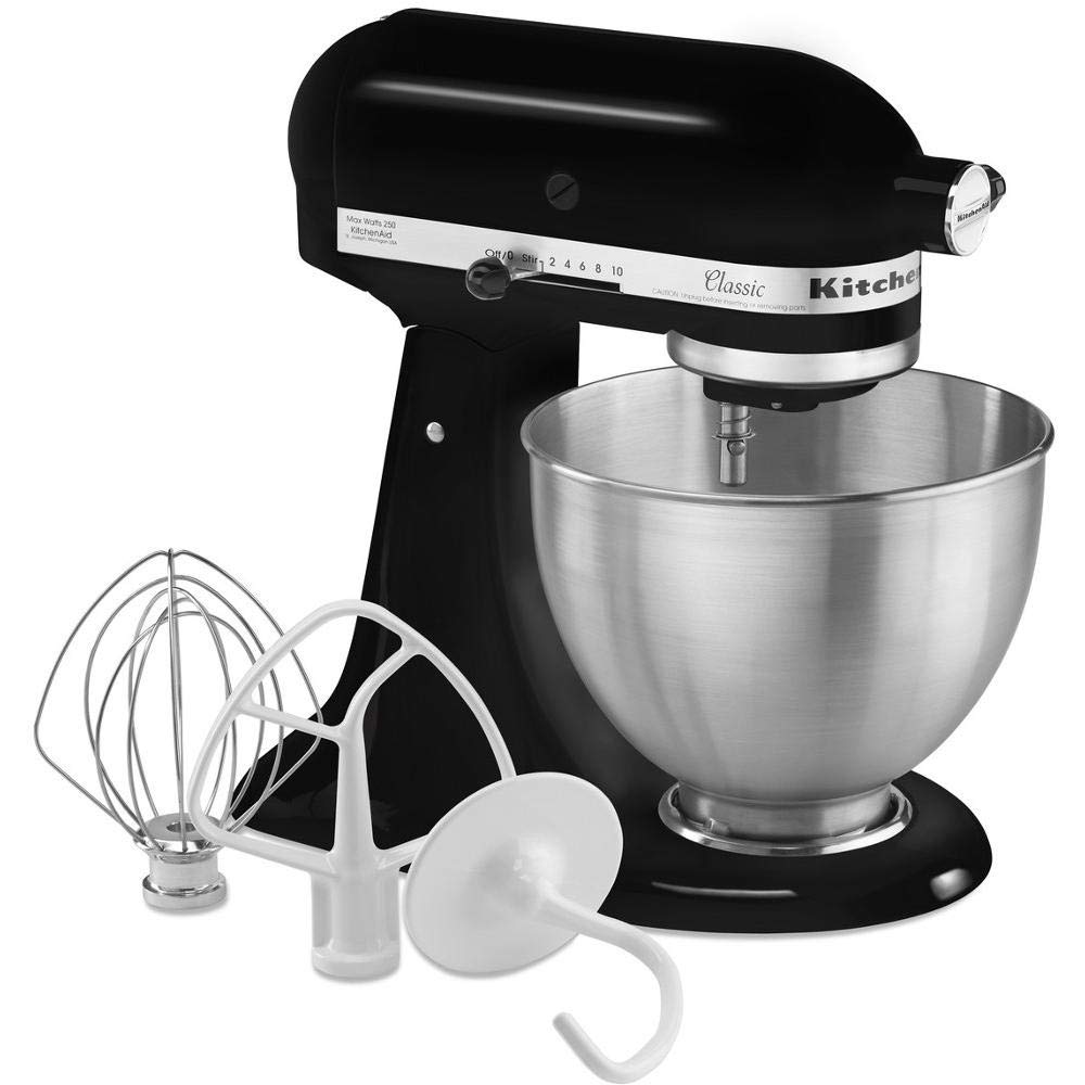 Tilt-Head Stand Mixer 4.5 Qt 10 Speeds Onyx Black