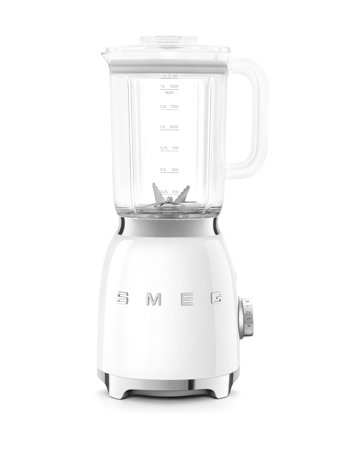 Retro Blender 1.6 Qt 800W 4 Speed 3 Programs White
