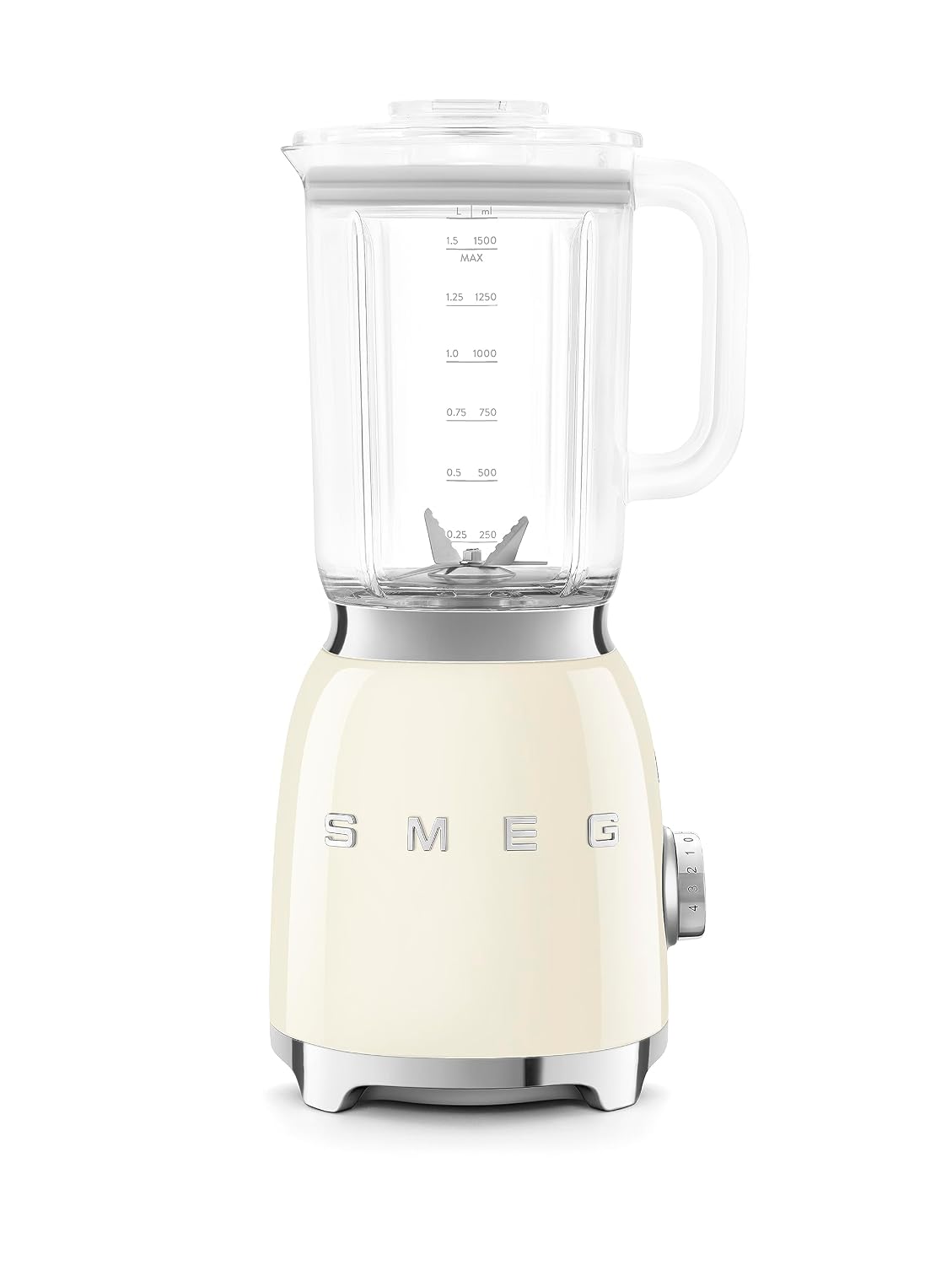 Retro Jug Blender 1.6 Qt 800W 4 Speeds 3 Programs Cream