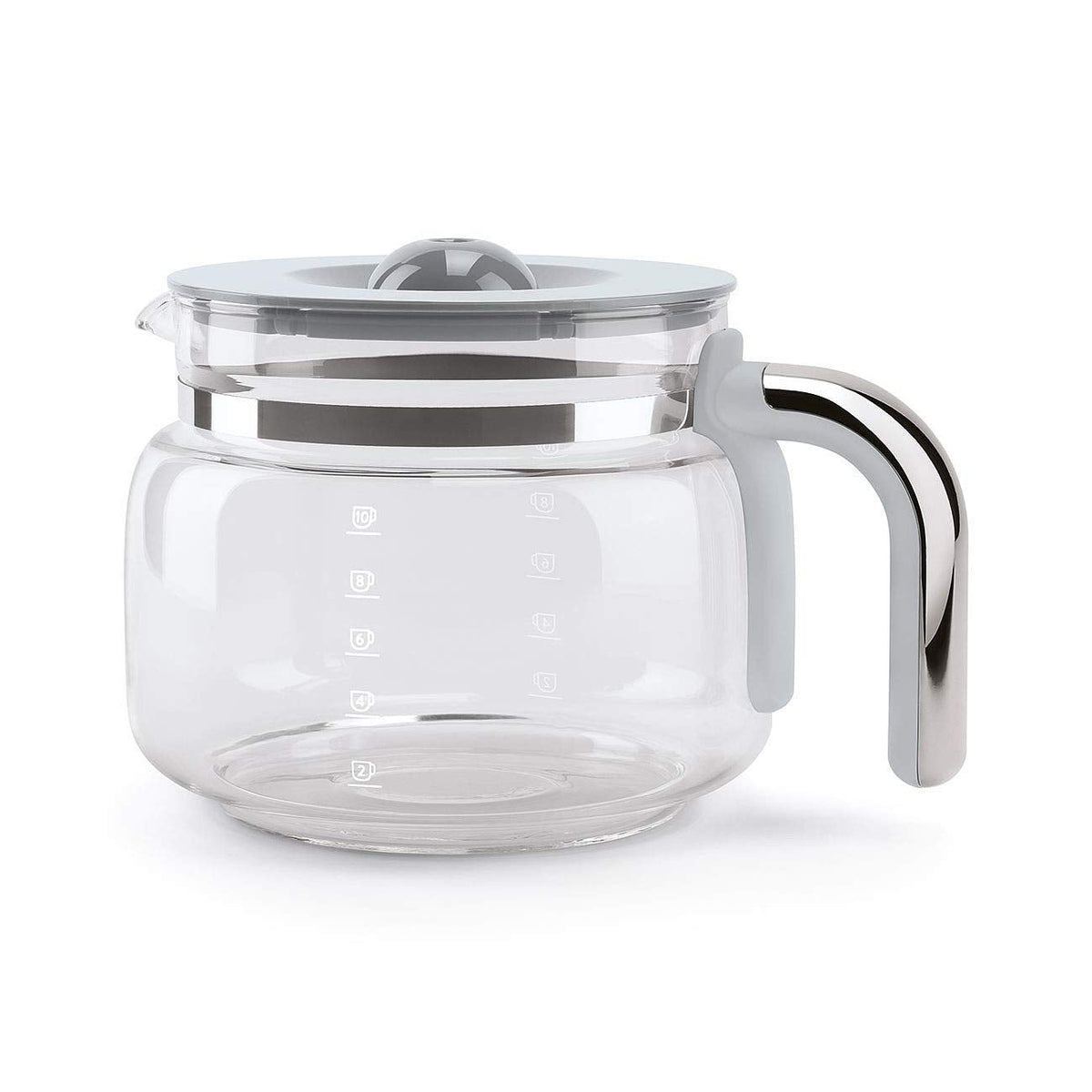 Drip Coffee Machine 1.5 Qt 1050W 10 Cup Auto-Start Cream